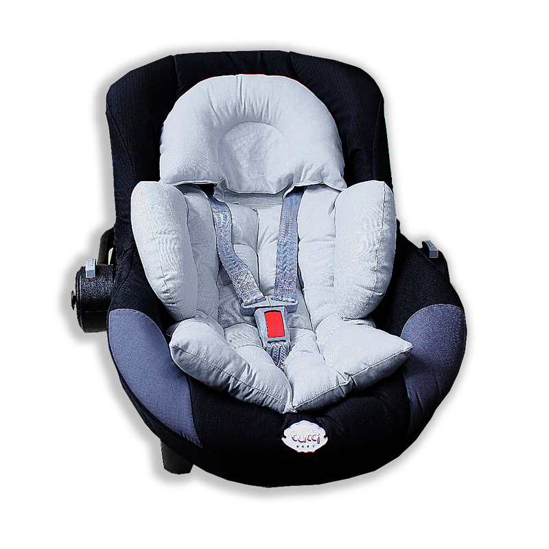 Colchonete Redutor Almofada para Bebê Conforto 100% Algodão – Passeios Seguros e Aconchegantes | Cuidado & Colo