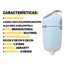 Lixo Lixeira 10 Litros Sistema Anti Odor Para Fraldas Bebe Resíduos Banheiro Cozinha Pet Babybê Agrantt