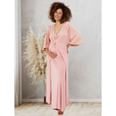 Kit Robe Longo e Camisola Longa Amamentação Luxo Maternidade – Conforto e Elegância | Cuidado & Colo