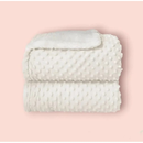 Cobertor Luxo Para Bebê Dupla Face Soft Bolha Com Sherpa