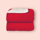 Cobertor Luxo Para Bebê Dupla Face Soft Bolha Com Sherpa