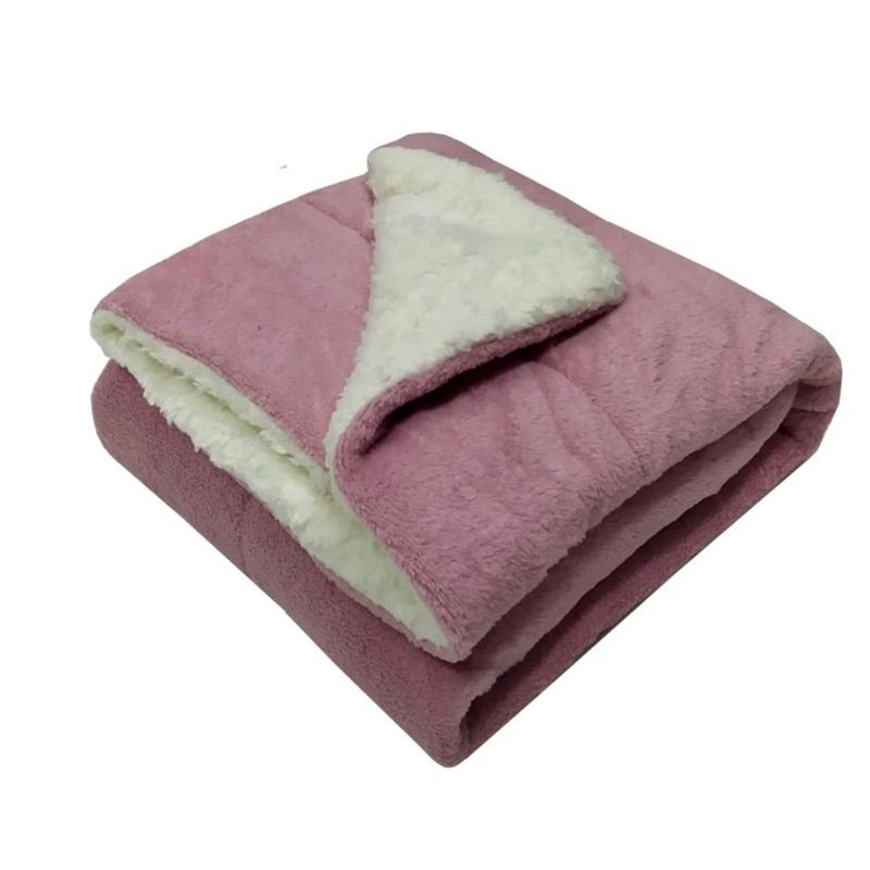 Cobertor Dupla Face Sherpa Para Neném – Manta Ultra Macia e Aconchegante | Cuidado & Colo