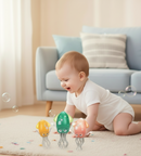 Brinquedo Musical Polvo Dançante Com Luz Led E Evitação De Obstáculos Movimenta Presente Para Crianças