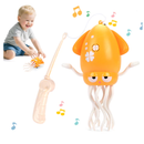 Brinquedo Polvo Dançante Musical com Luz LED e Sensor | Desenvolvimento Infantil – Cuidado & Colo