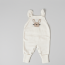 Macacão salopete coelho bolsinho menina RN recém nascido modal fio macio.