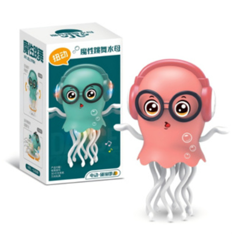 Brinquedo Polvo Dançante Musical com Luz LED e Sensor | Desenvolvimento Infantil – Cuidado & Colo