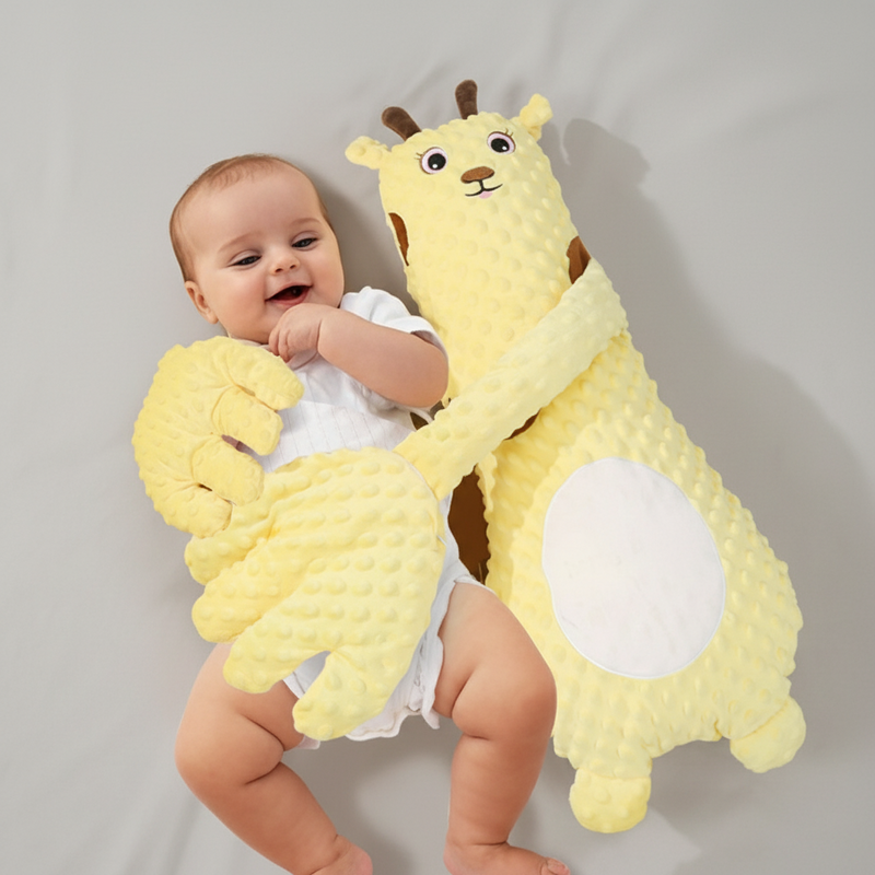 Travesseiro Reconfortante Fawn Infantil De Ajuda Para Dormir De Bebê Com Palma Automática Brinquedo Calm, Almofada,