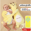 Travesseiro Reconfortante Fawn Infantil De Ajuda Para Dormir De Bebê Com Palma Automática Brinquedo Calm, Almofada,