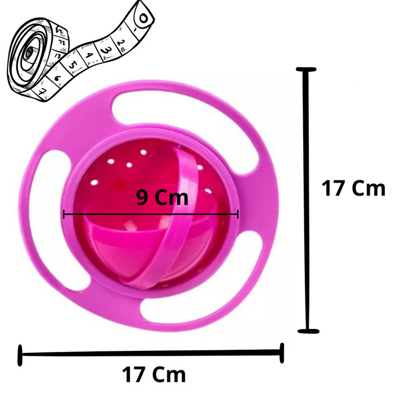 Copo De Transição Treinamento e Pratinho 360° Bebê Infantil Antivazamento Com Alça Sem Bico