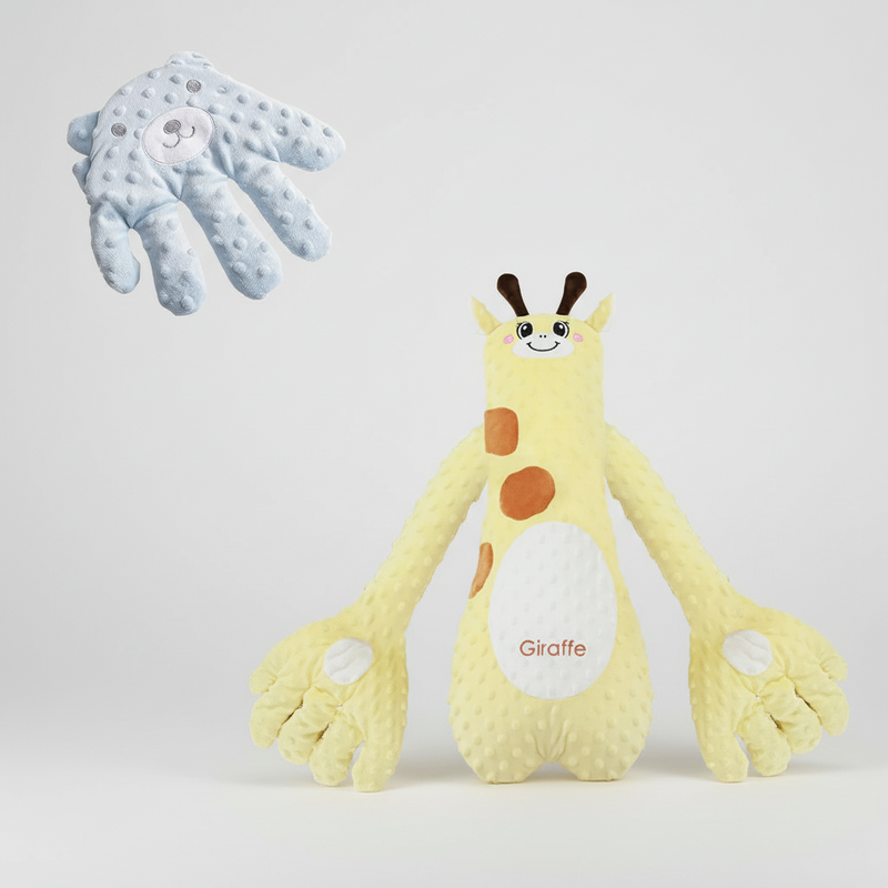 Travesseiro Reconfortante Fawn Infantil De Ajuda Para Dormir De Bebê Com Palma Automática Brinquedo Calm, Almofada,